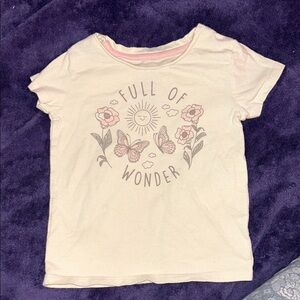 White 'Full of Wonder' Tee